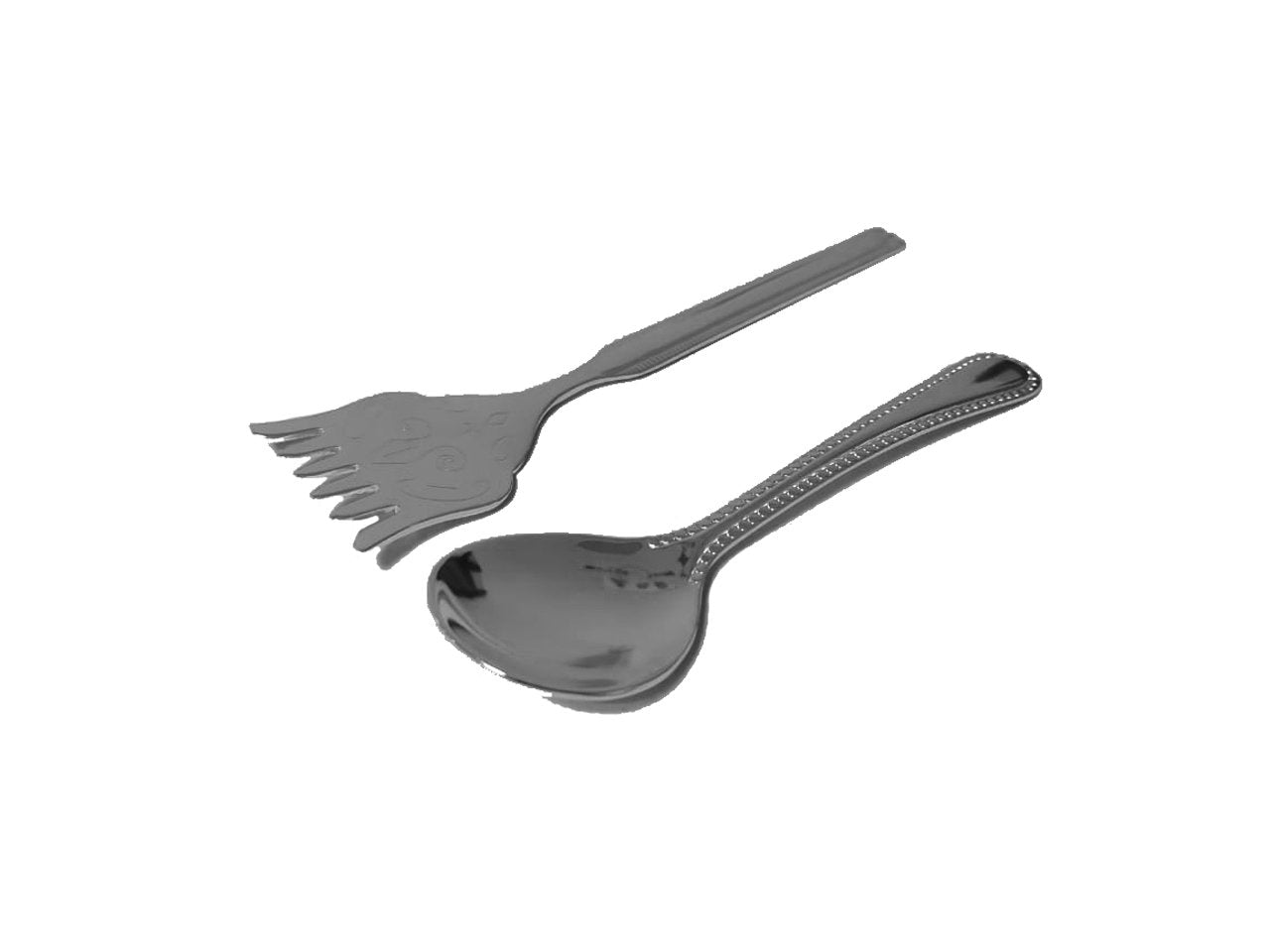 كوين آن طقم طبق صوص ومقبلات  ٢٣.٥ سم (٥ قطع) زجاج شفاف - 0-6201