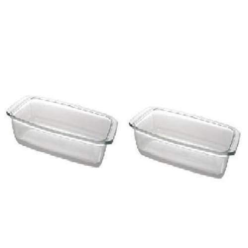 كوين آن طبق تقديم مستطيل مطلي فضة مزدوج بشمع تدفئة (٢ غطاء + ٢ طاجن زجاجي) - 6280-0 Queen Anne Queen Anne