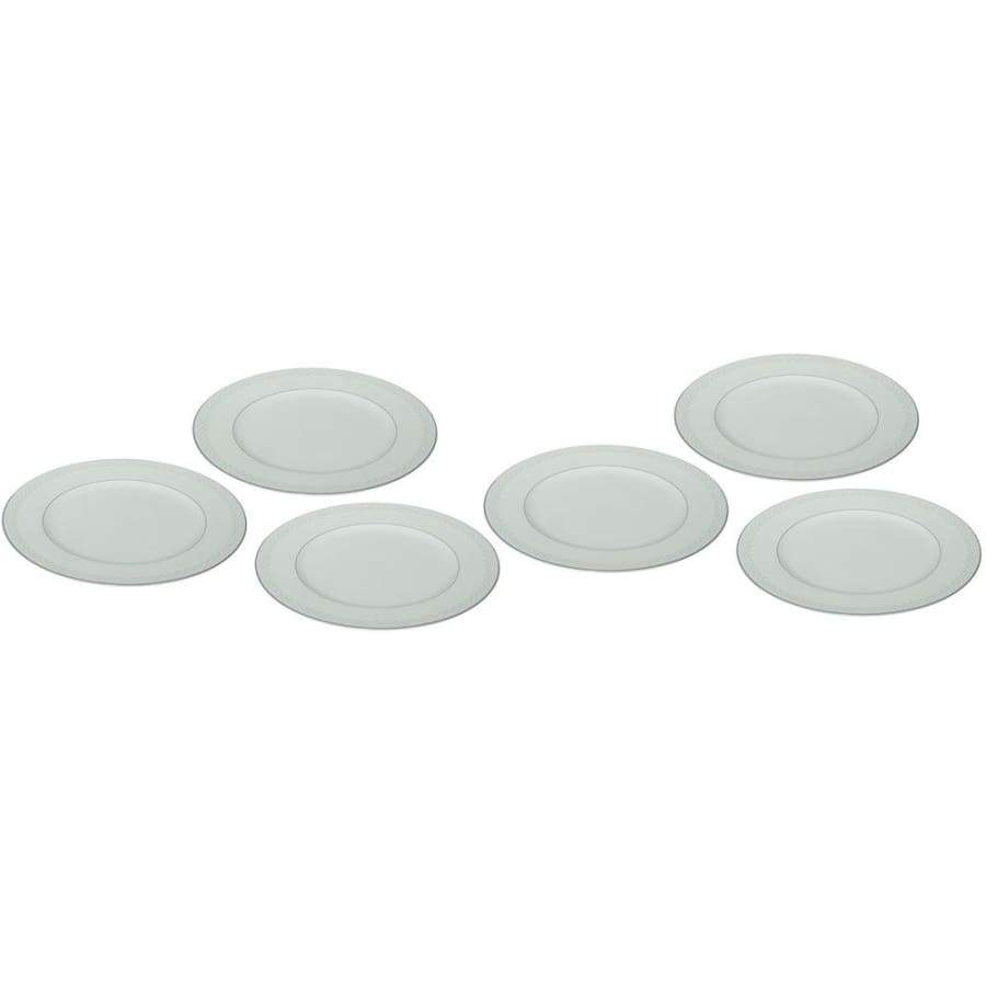 مايلر هانز بون شينا طقم أطباق عشاء مسطحة ٦ قطعة (٦ أطباق ٢٧ سم) أبيض - 109DPLATE270 Mailer Hanz Mailer Hanz