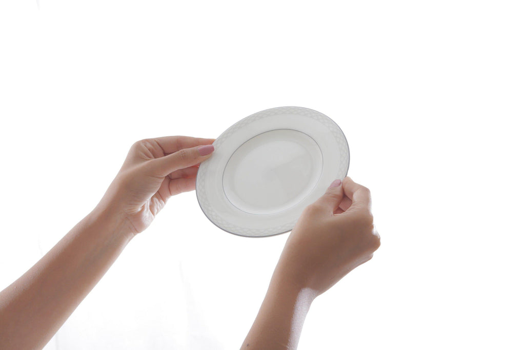 مايلر هانز بون شينا طقم أطباق عشاء مسطحة 6 قطعة (6 أطباق 20.5 سم) أبيض - 109FPLATE205