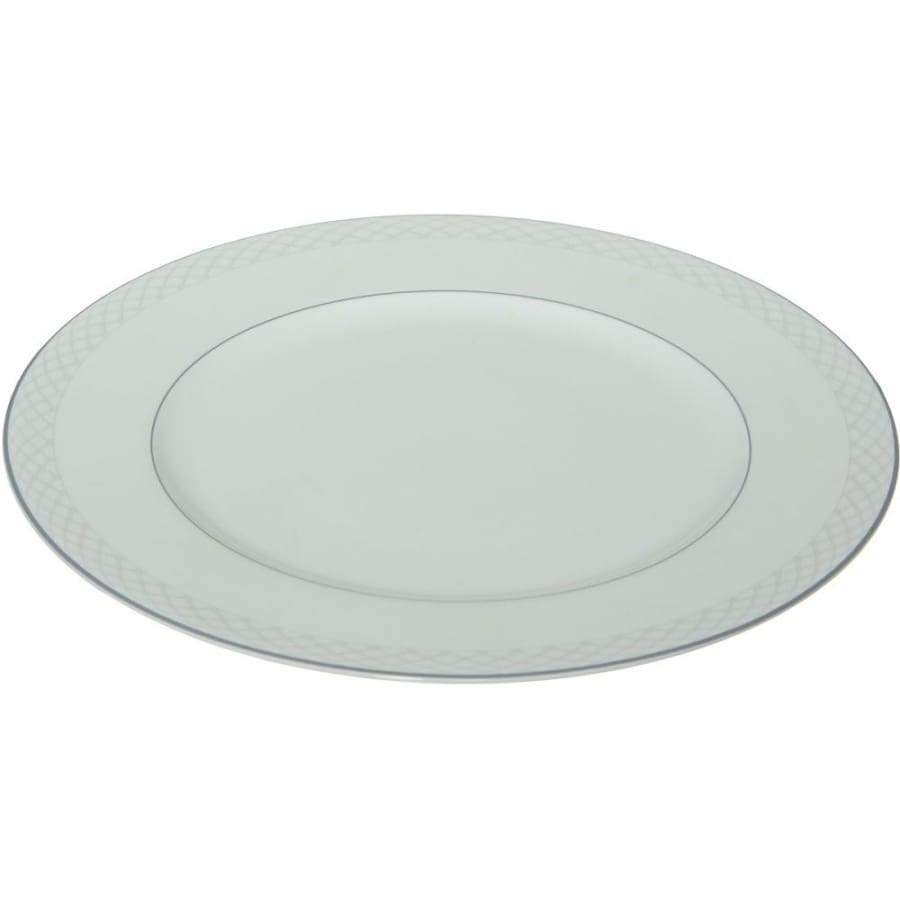 مايلر هانز بون شينا طقم أطباق عشاء مسطحة ٦ قطعة (٦ أطباق ٢٠٫٥ سم) أبيض - 109FPLATE205 Mailer Hanz Mailer Hanz