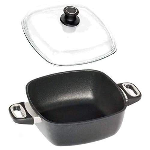 أيه-أم-تى حلة كاست ألومنيوم (٢٠*٢٠ سم) أسود - E207 AMT AMT