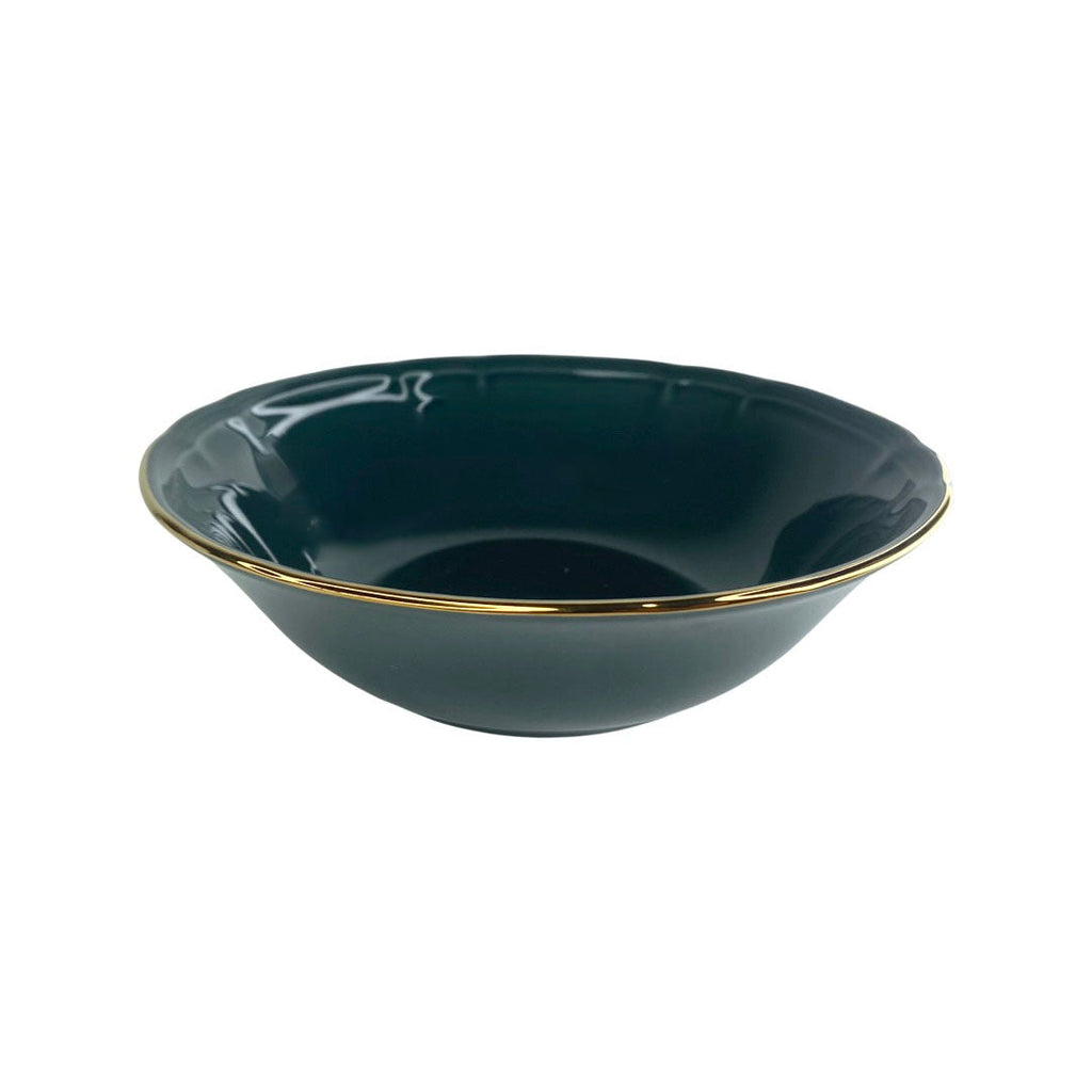 نوريتاكي طقم عشاء بورسلين 40 قطعة ازرق مذهب - 1730E