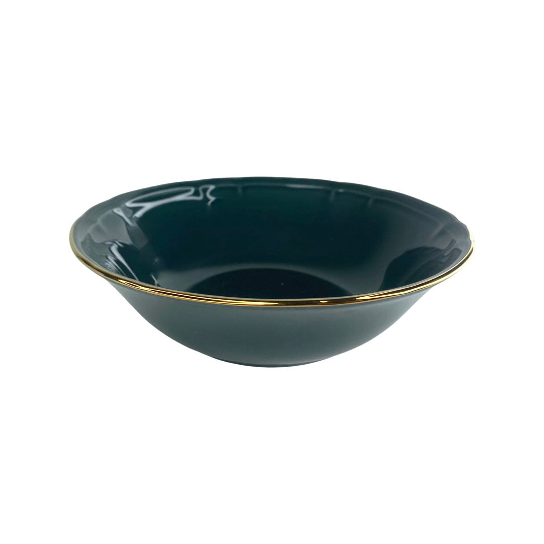 نوريتاكي طقم عشاء بورسلين 40 قطعة ازرق مذهب - 1730E