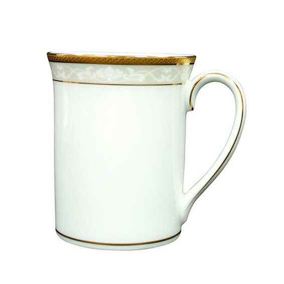نوريتاكي مج بورسلين أبيض بتصميم ذهبي - 4335EMUG