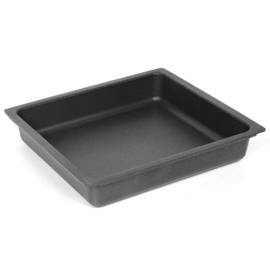 أيه-أم-تى طاجن مستطيل مسطح كاست ألومنيوم (٣٣ * ٣٧ * ٥,٥ سم) أسود - 53733 AMT AMT