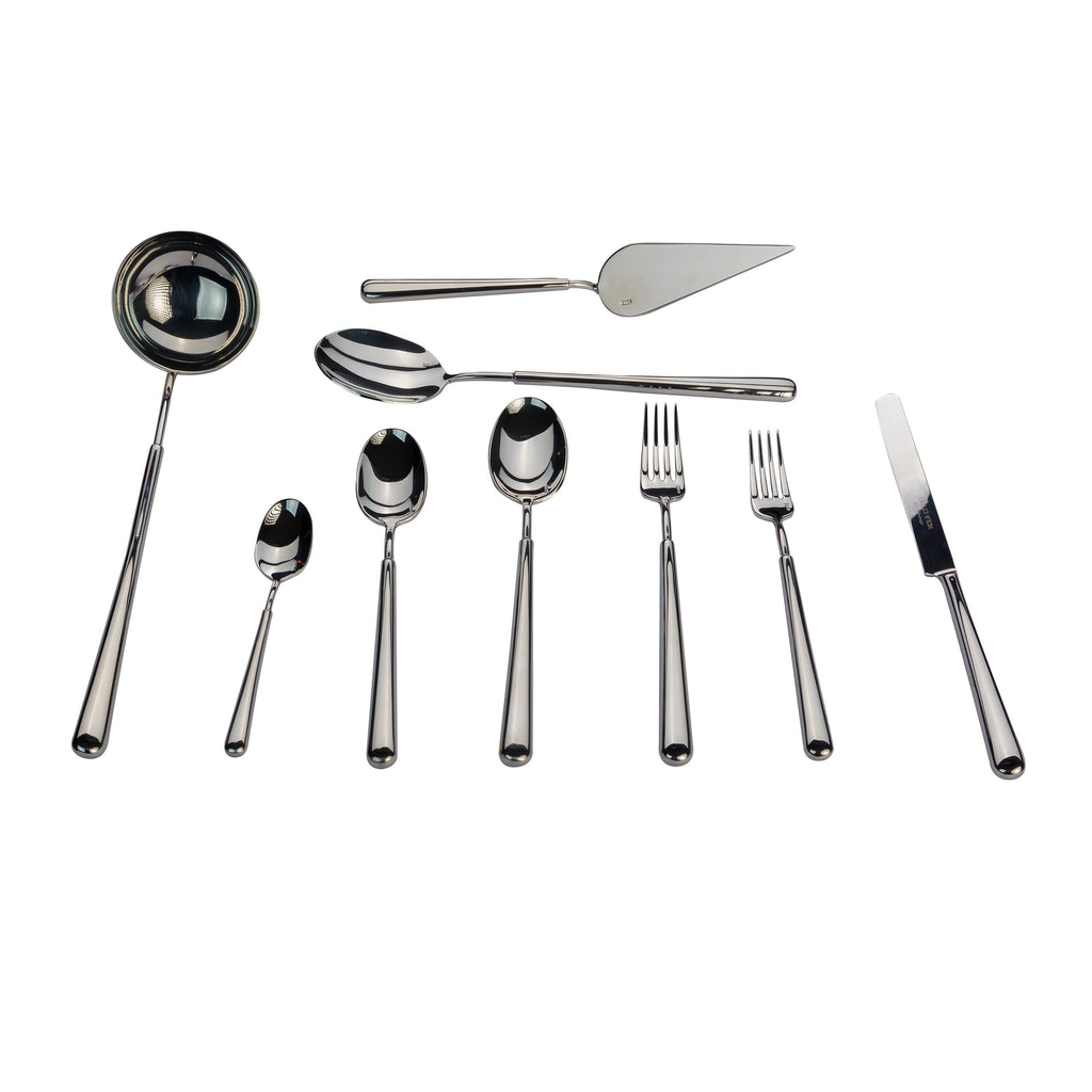 بليو أونكس طقم شوك وملاعق 75 قطعة استانلس استيل 18/10 فضي - 5604413022311