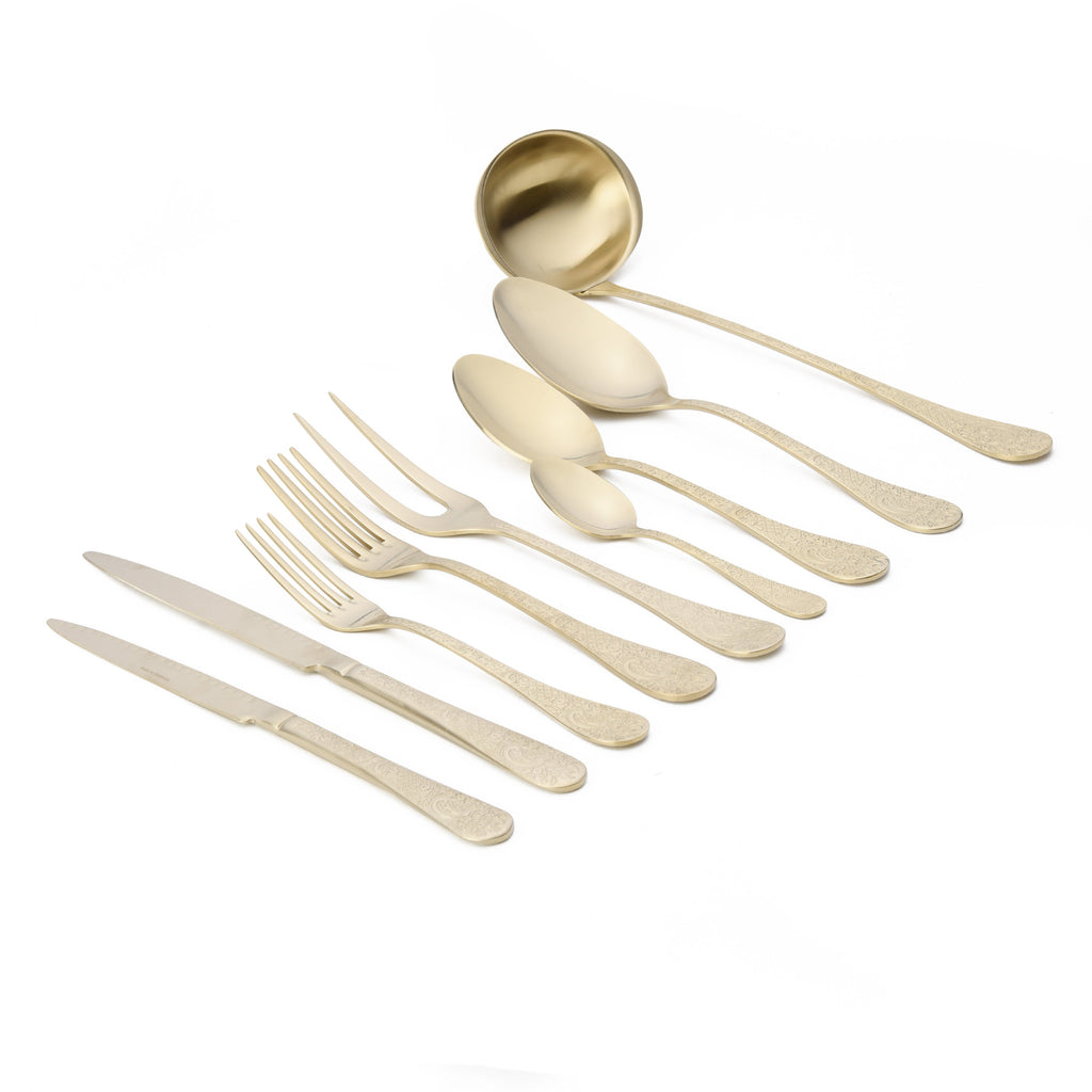 هيردمار بتي طقم شوك ومعالق 75 قطعة استانلس ستيل 18/10 شامبين ماط  - 44330712