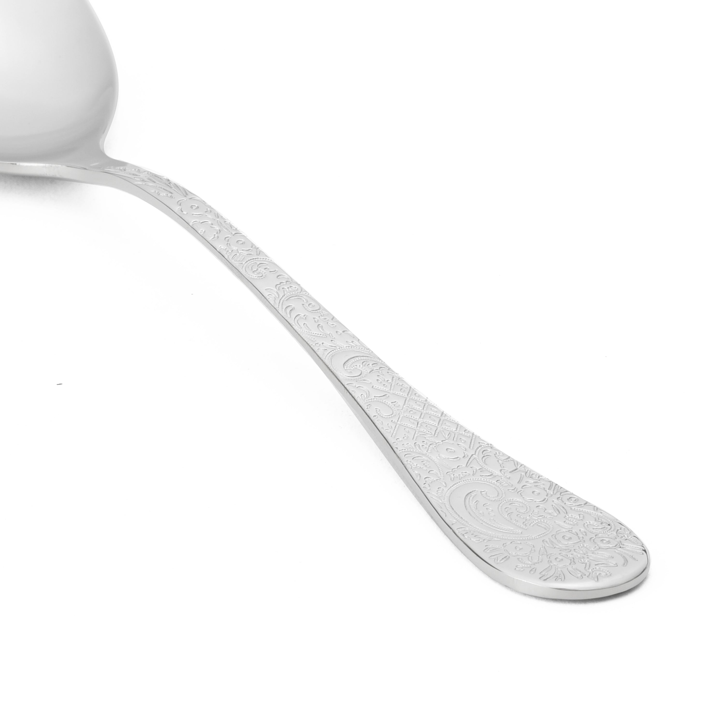 هيردمار بتي طقم توزيع 6 قطع استانلس ستيل فضي ماط - 44425104