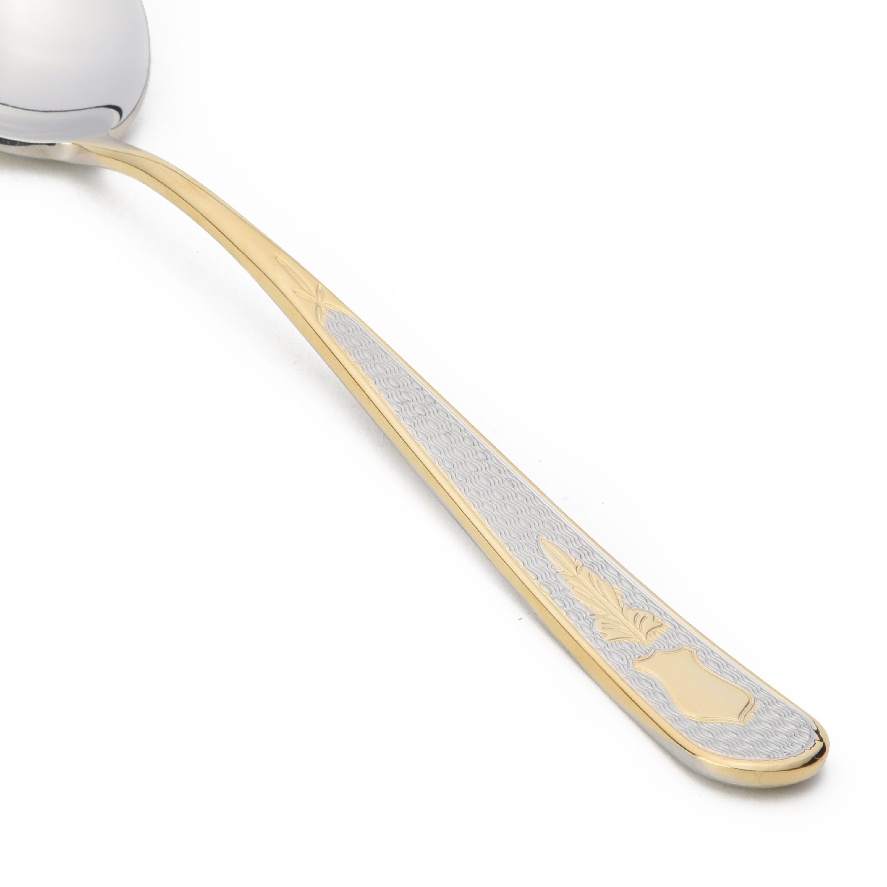 هيردمار جويل طقم شوك ومعالق 75 قطعة استانلس ستيل 18/10 ذهبي - 44657406