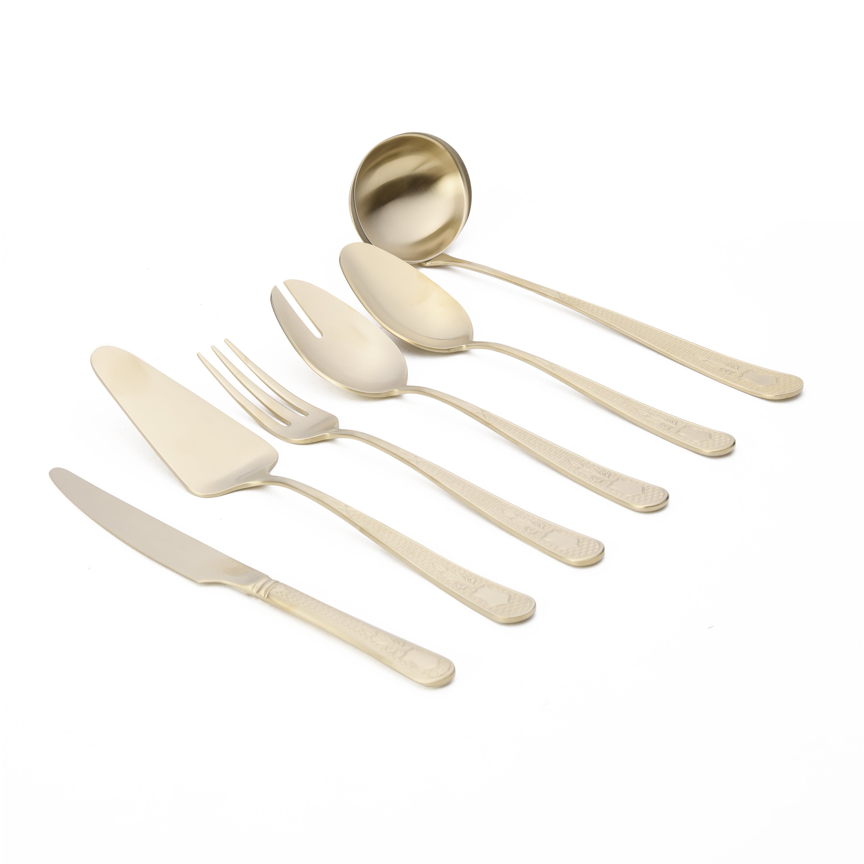 هيردمار جويل طقم توزيع 6 قطع استانلس ستيل شامبين ماط - 44730604