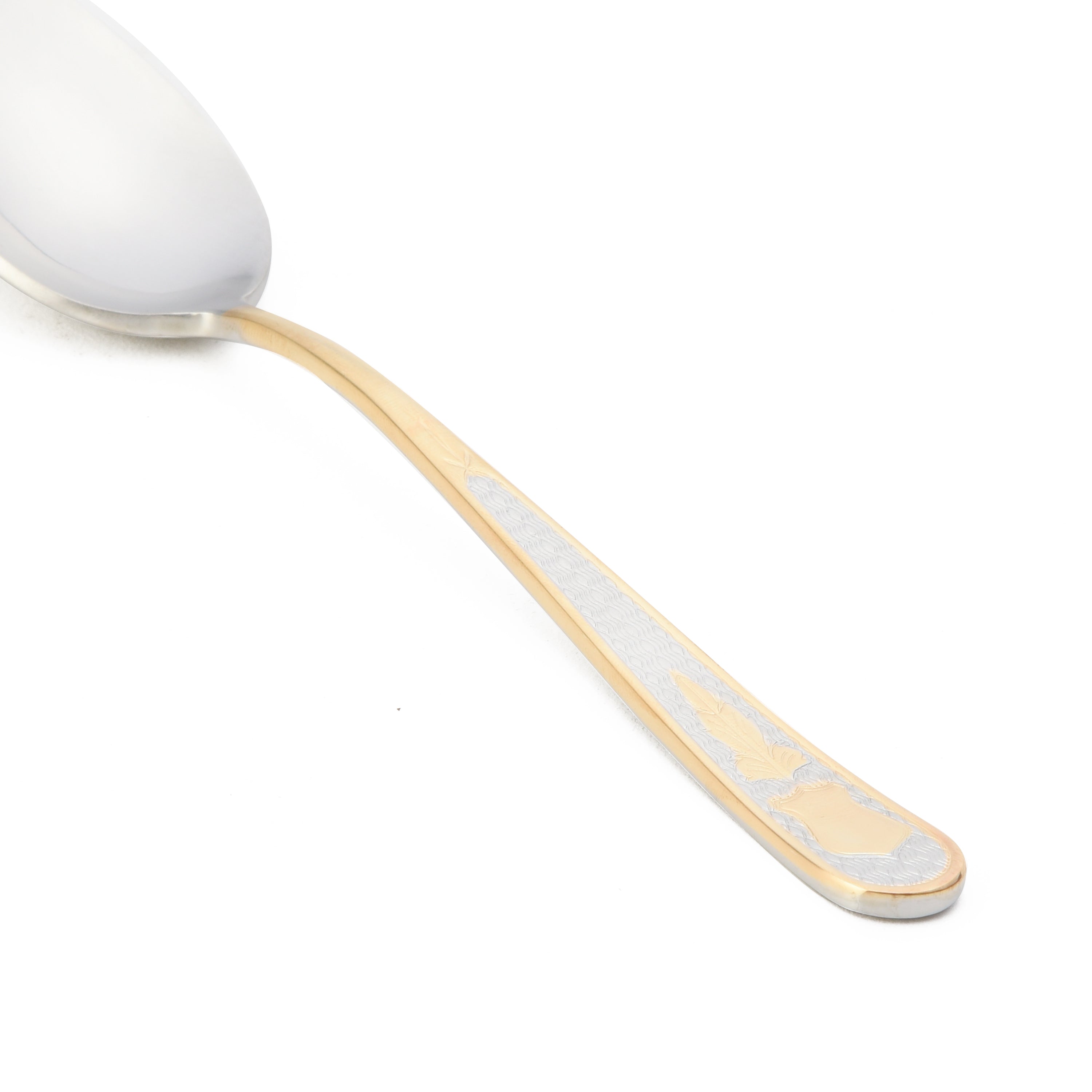 هيردمار جويل طقم شوك ومعالق 75 قطعة استانلس ستيل 18/10 ذهبي و فضي ماط - 44835248