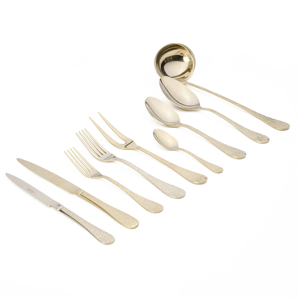 هيردمار بتي طقم شوك ومعالق 75 قطعة استانلس ستيل 18/10 شامبين  - 44869519