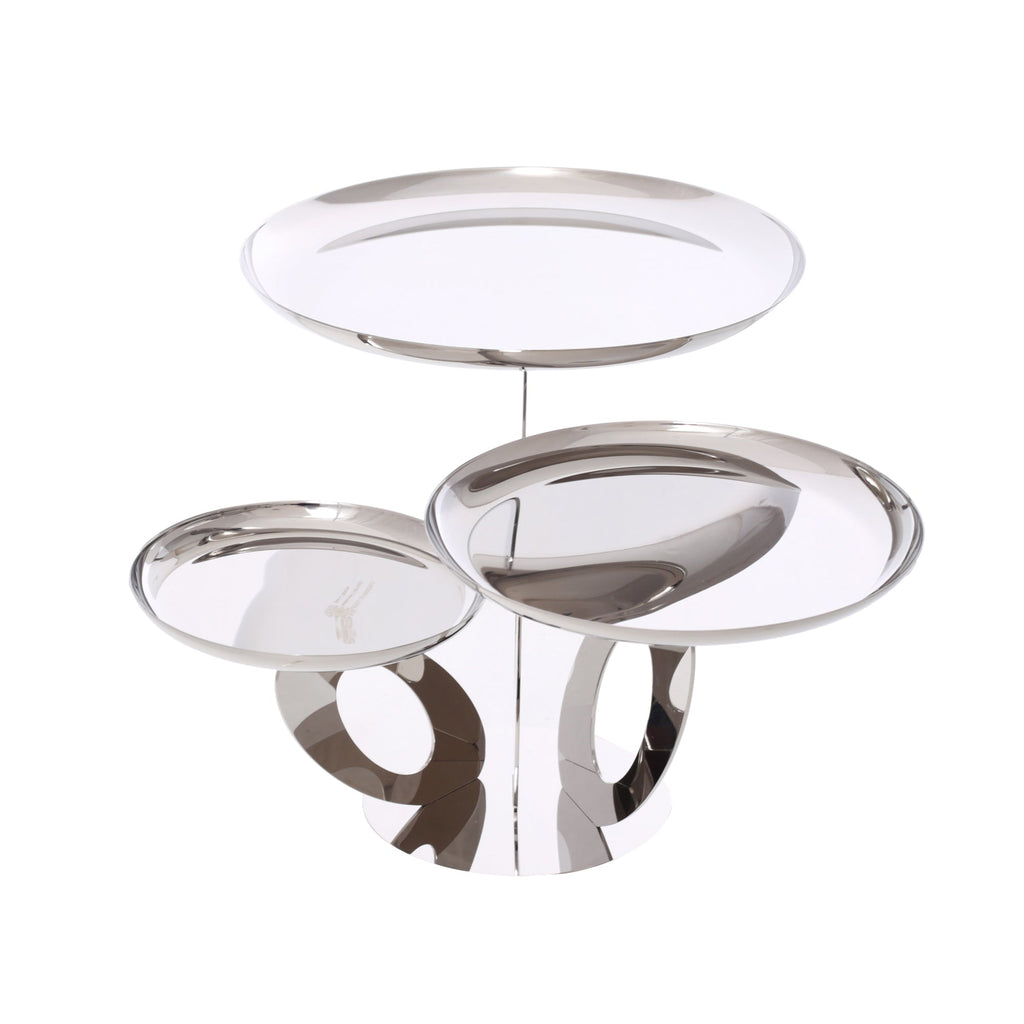 شيالة رويال الفريدو 3 حامل استانليس استيل فضى - A3S