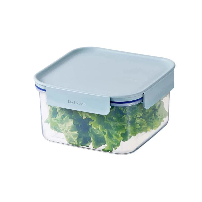 لوك اند لوك كلاسيك بلس علبة مربع (1.25 لتر ) بلاستيك ازرق - HPL452M