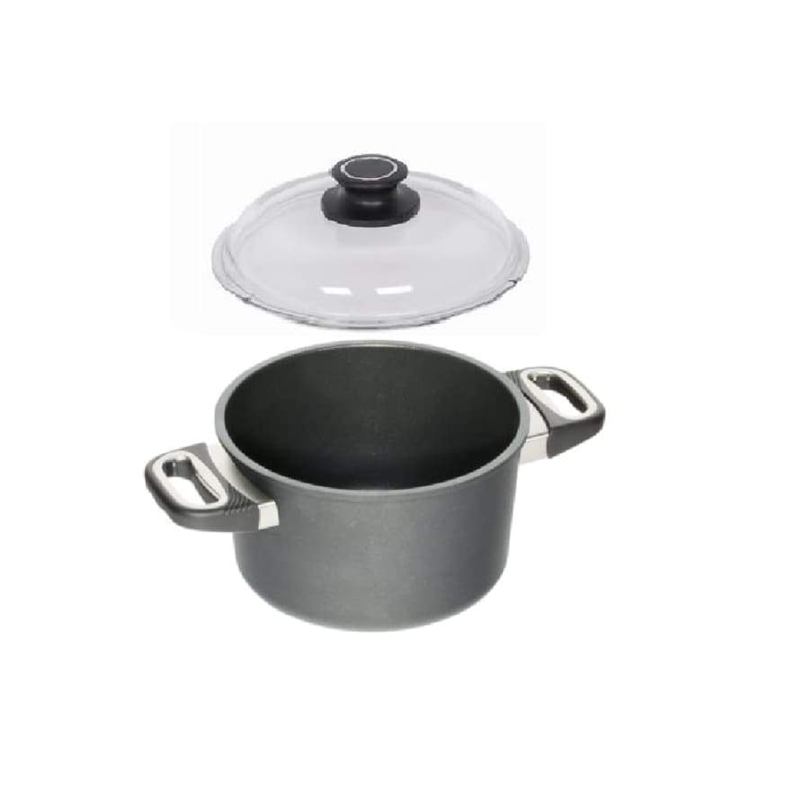 أيه-أم-تى حلة طبخ كاست ألومنيوم ٢٠ سم أسود - 920 AMT AMT