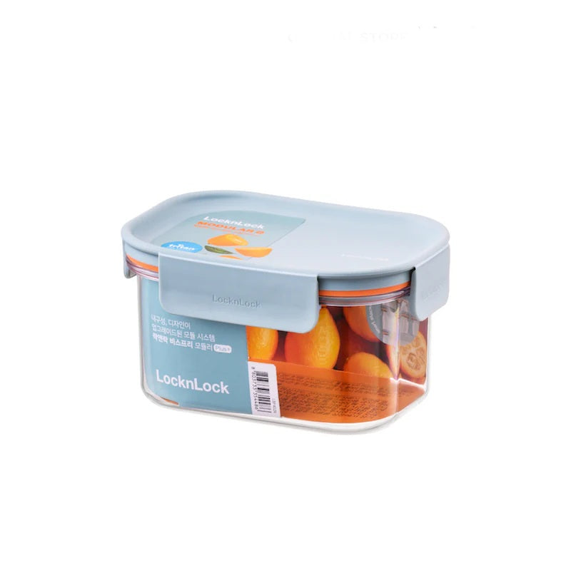 لوك اند لوك علبة مستطيل (450 مل) بلاستيك مينت - LBF402RM