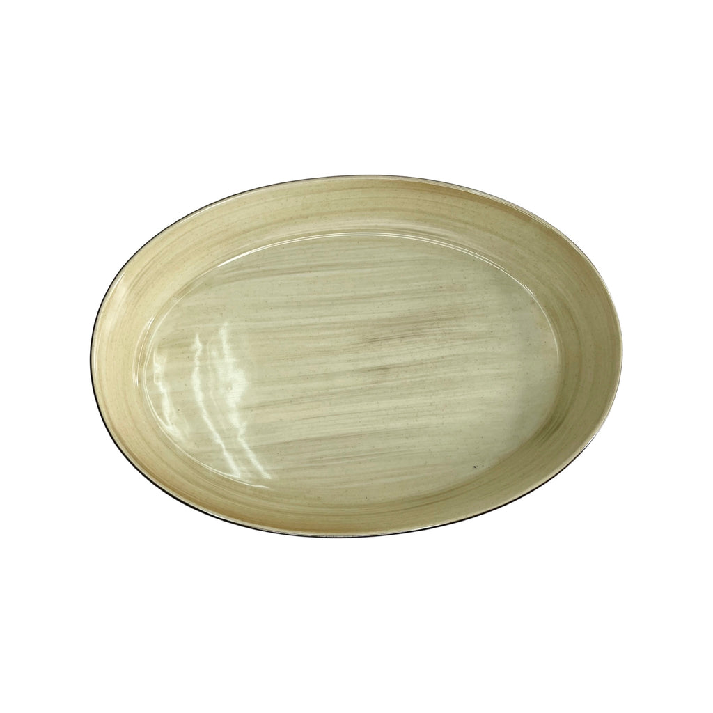 رويال ألفريدو طاجن فرن بيضاوي (26*37.5سم) سيراميك بيج - OVL