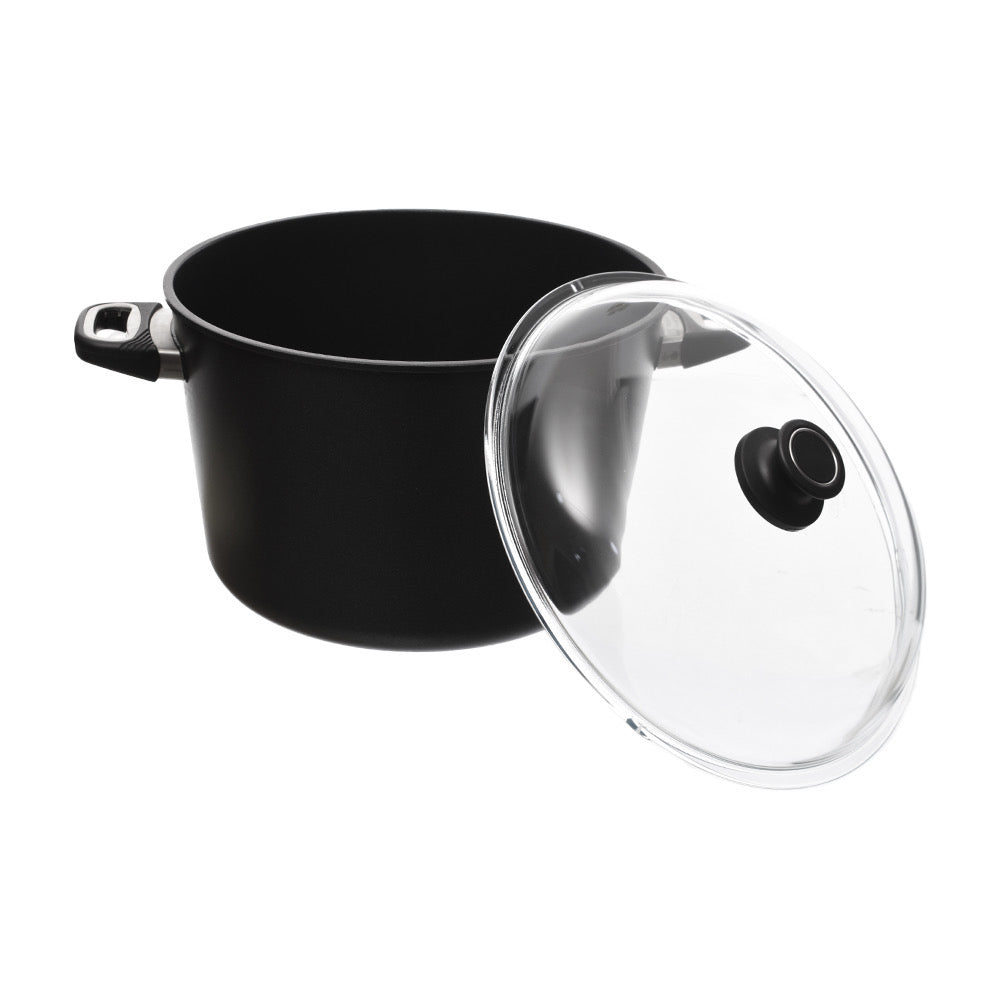 أيه-أم-تى حلة طبخ كاست ألومنيوم ٢٤ سم أسود - 924