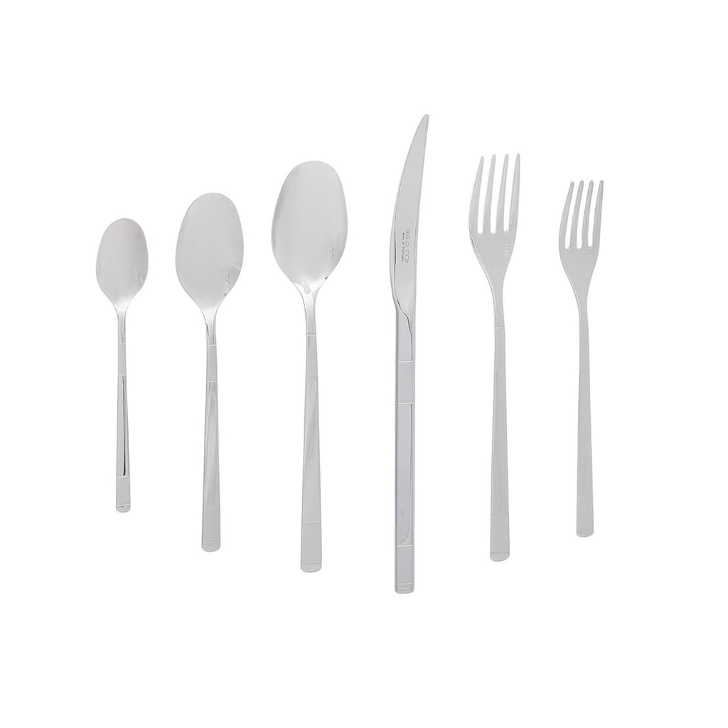 بليو أونكس طقم شوك وملاعق 75 قطعة استانلس استيل 18/10 فضي - 5604413029001