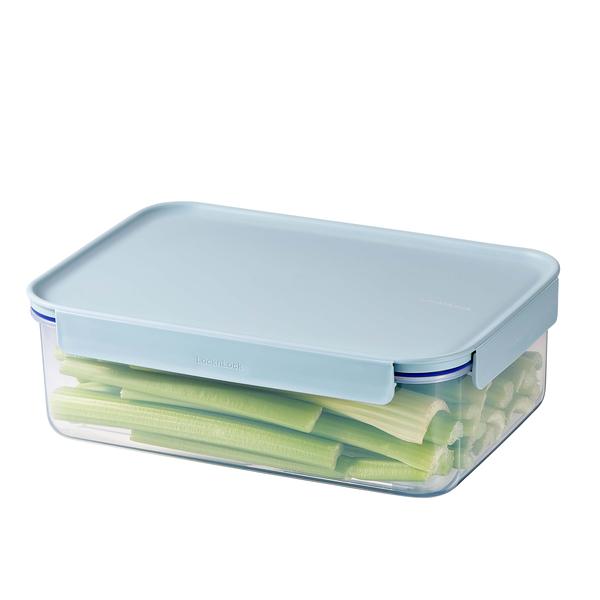 لوك اند لوك كلاسيك بلس علبة مستطيلة ( 2.8 لتر ) بلاستيك ازرق  - HPL406M