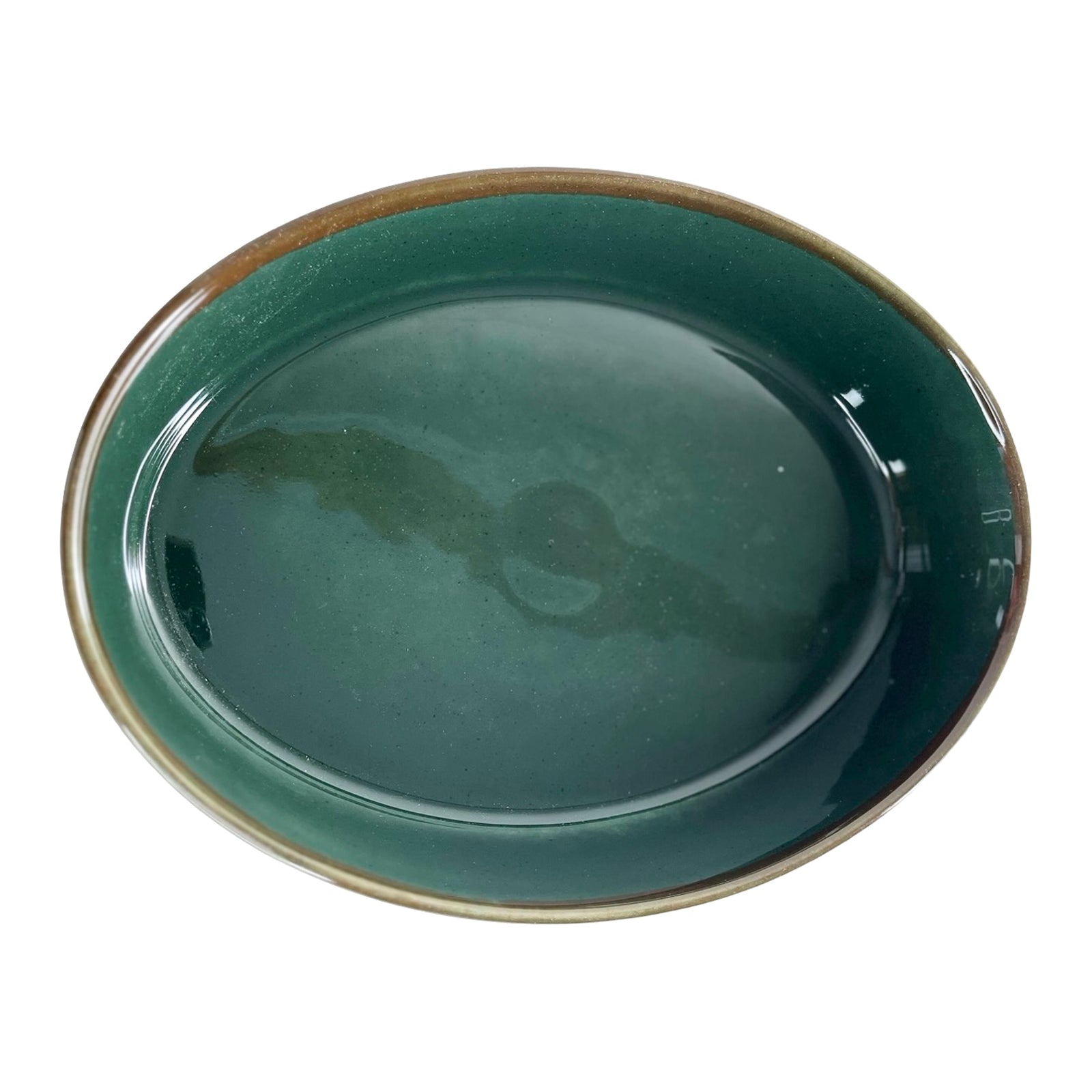 رويال ألفريدو طاجن فرن بيضاوي كبير بورسلين زيتى غامق - OVAL-DARK OILY