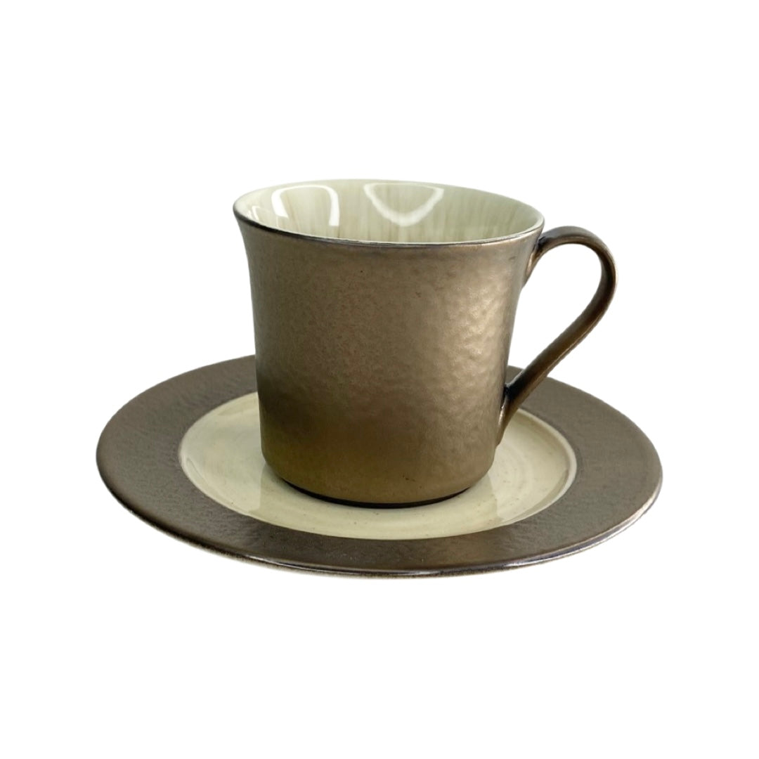 رويال ألفريدو طقم عشاء بورسلين 44 قطعة بيج - GALAXY