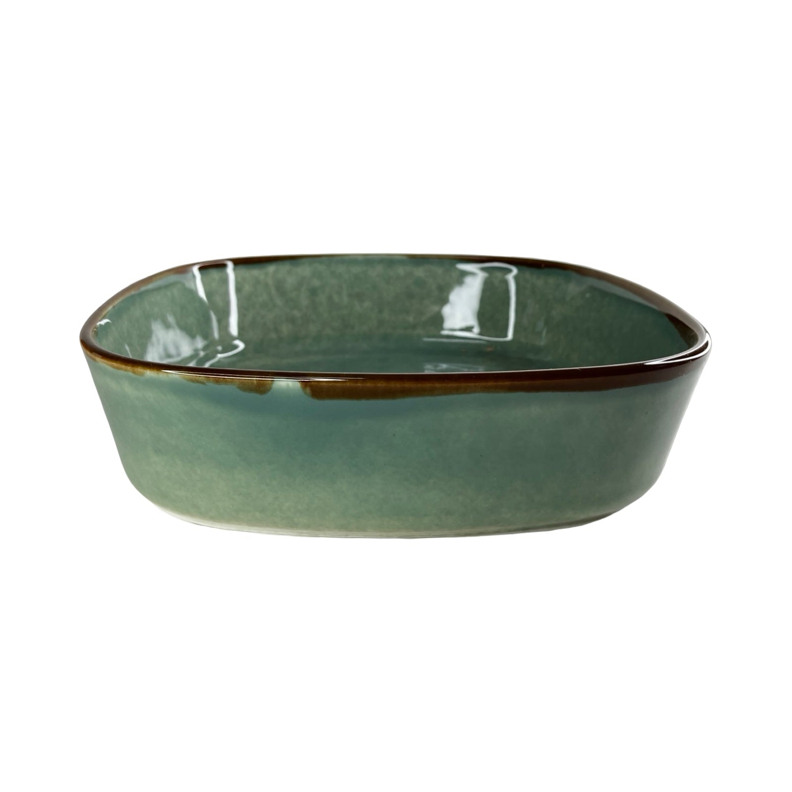 رويال ألفريدو طاجن فرن مربع ( 28.5 سم) بورسلين تركواز - SQ-JA