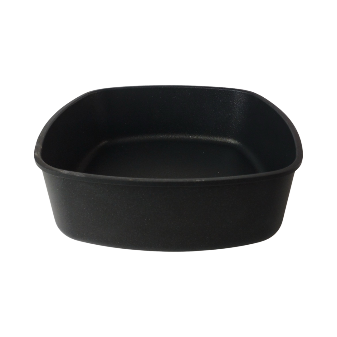 أيه-أم-تى صينية مربعه كاست ألومنيوم ( 28 * 28 *9 سم) أسود - 289WH