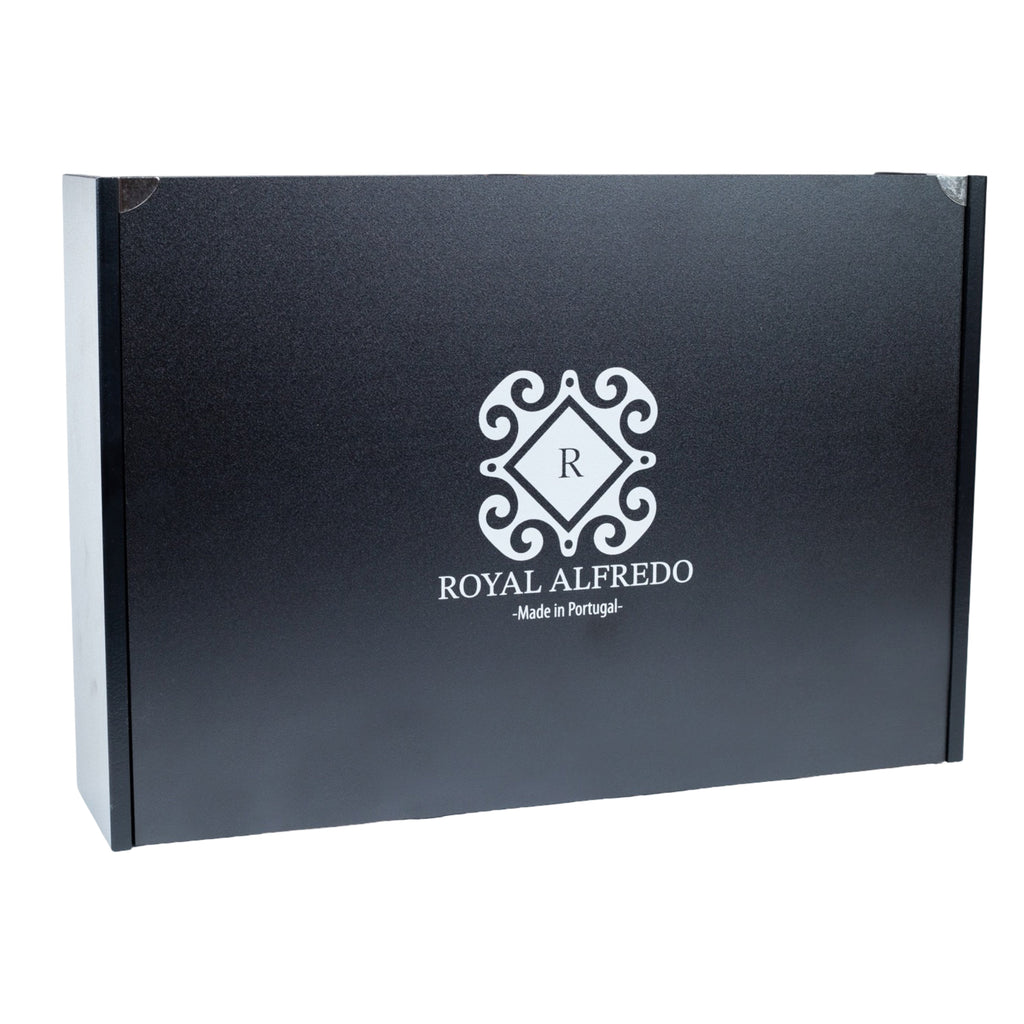 رويال ألفريدو طقم شوك ومعالق 75 قطعة استانلس ستيل 18/10 شامبين - 490362