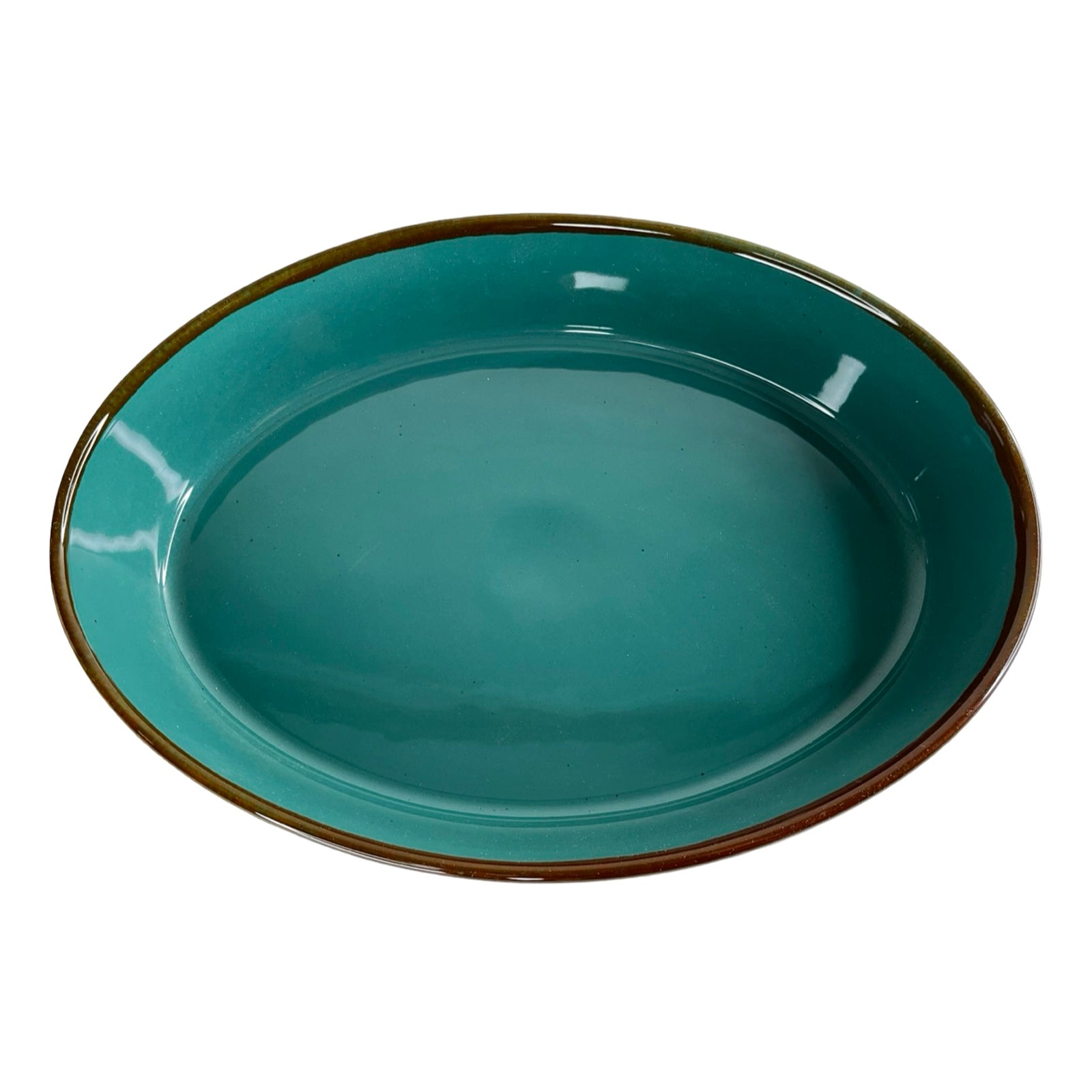 رويال ألفريدو طاجن فرن بيضاوي كبير بورسلين تركواز - OVAL-JADE