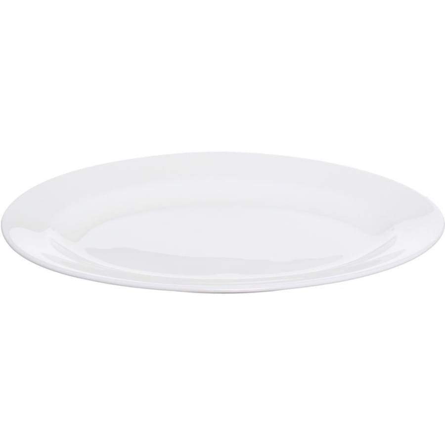 مايلر هانز بون شينا طقم سرفيس غَرف بيضاوي ٣ قطعة (٣ سرفيس ٢٣ سم) أبيض - WHOPLATE9 Mailer Hanz Mailer Hanz